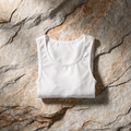 Kids Undershirt Vest White
