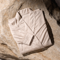 Oatmeal bamboo nursing robe