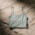 Sage bamboo nursing camisole