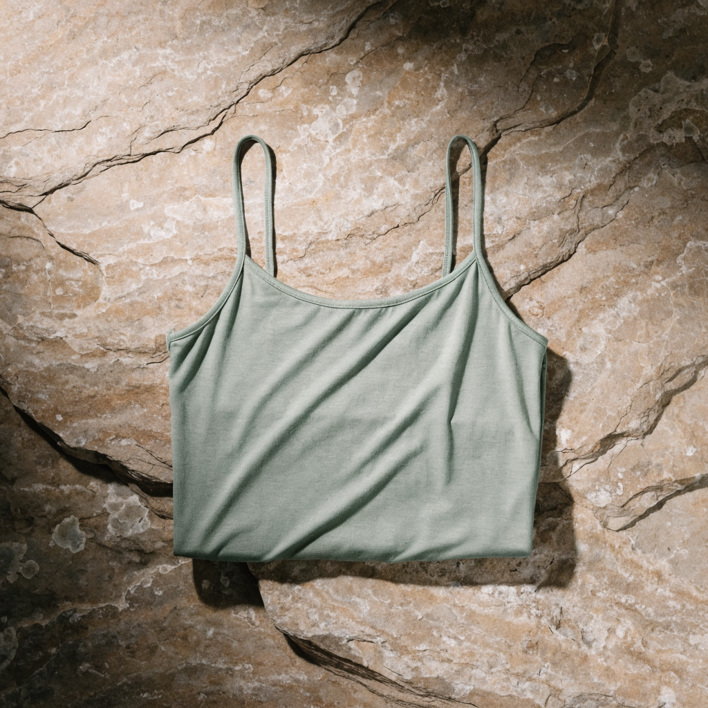 Sage bamboo nursing camisole