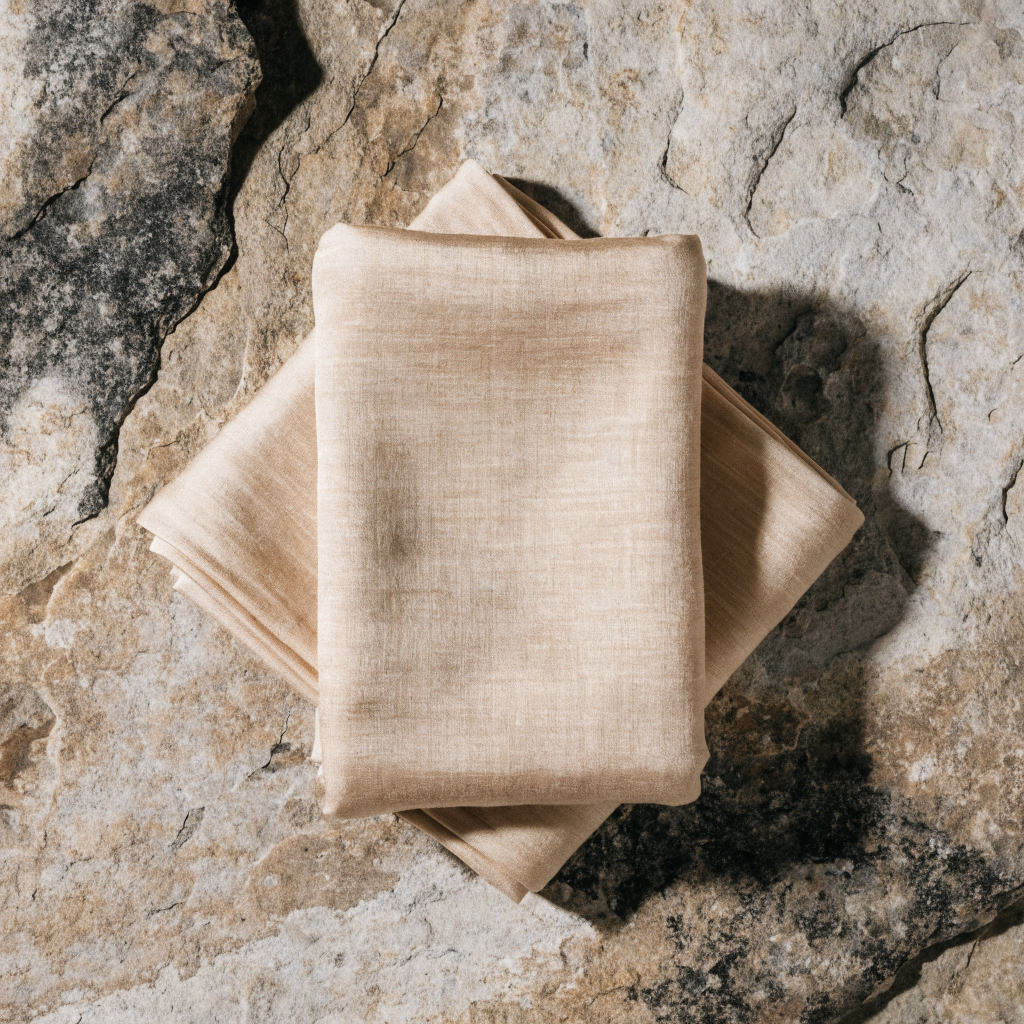 Sand bamboo baby swaddle wrap set