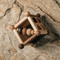 Heirloom Wooden Activity Cube