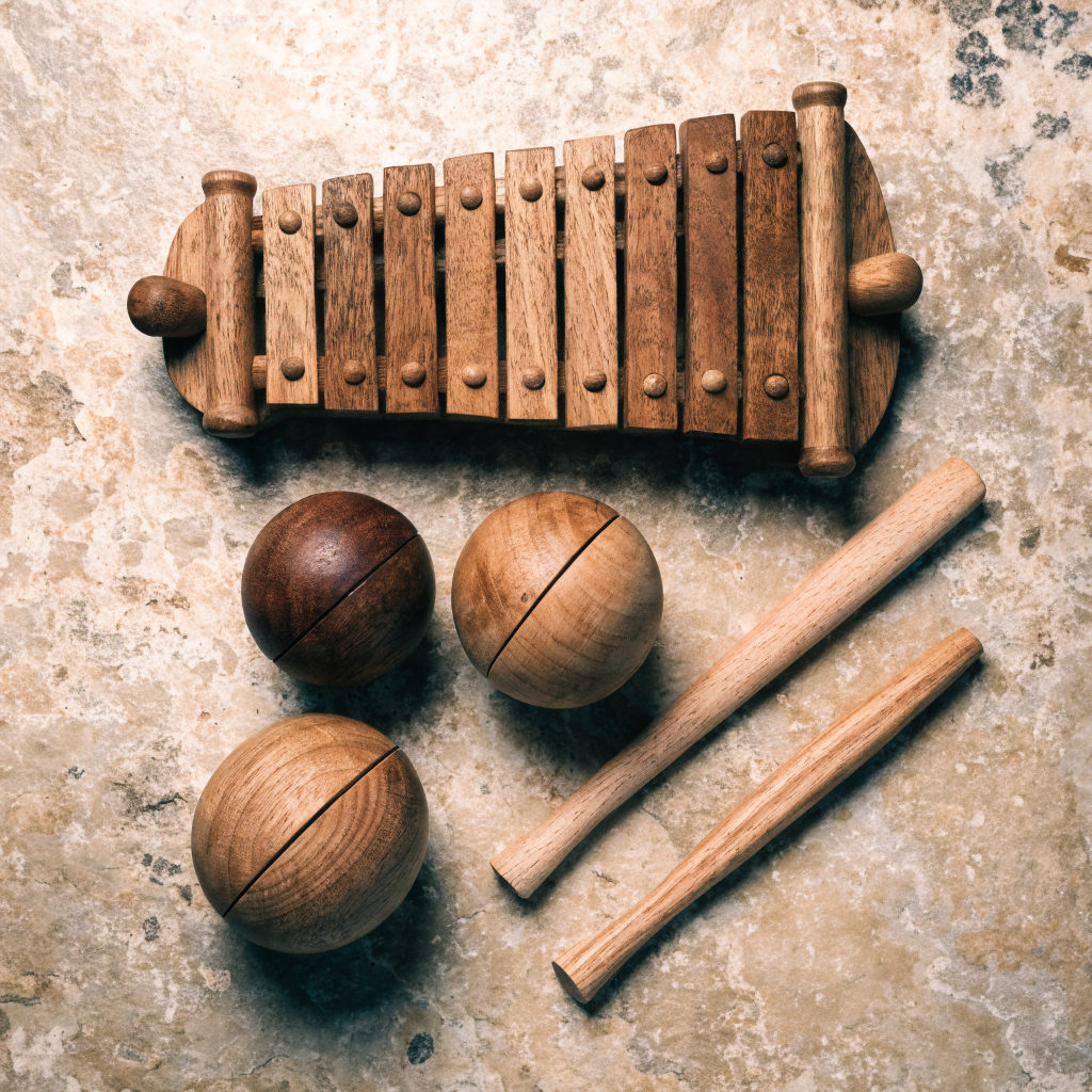 Musical Wooden Instrument Set
