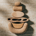 Cork & Wood Balance Tower
