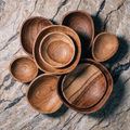 Wooden Nesting Bowls — Play & Display