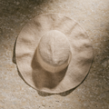Linen Wide-Brim Sun Hat