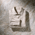Linen Lounge Shirt — Sand