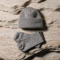 Cashmere Beanie & Socks Set