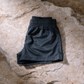 Bamboo Training Shorts — Charcoal