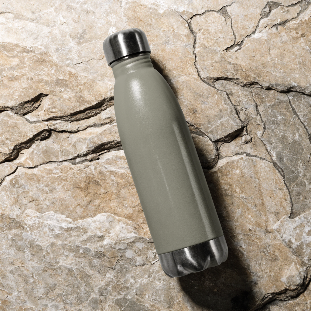 Stainless Insulated Sports Bottle — Olive