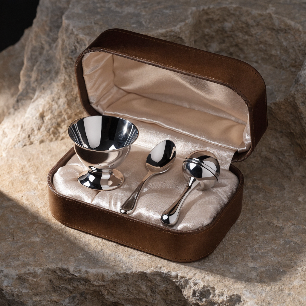 Sterling Silver Christening Set