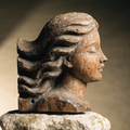Carved Wooden Ship Figurehead — The Maiden