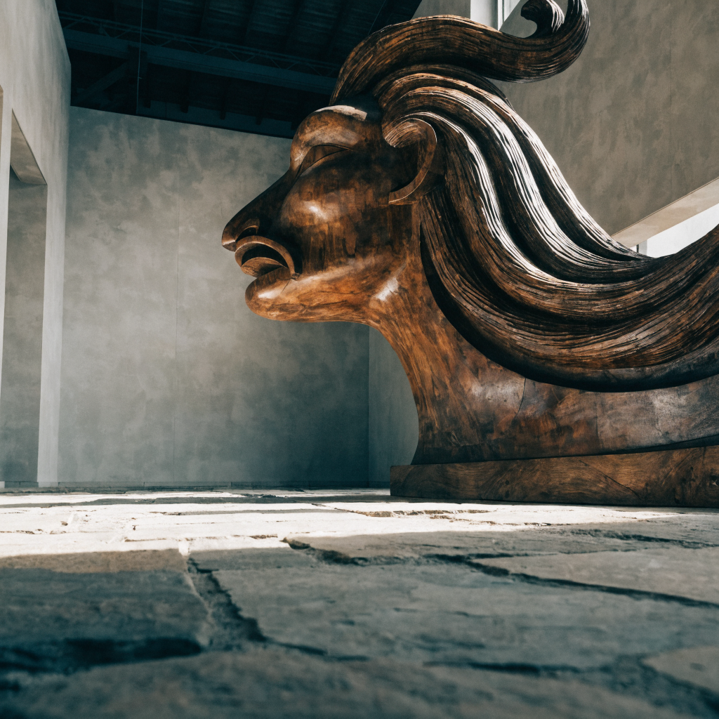 Life-Size Standing Ship Figurehead