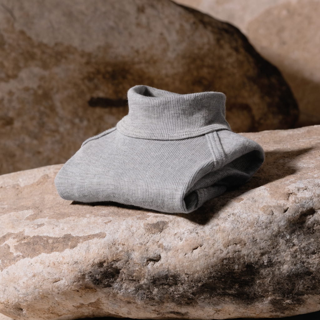 Stone rollneck bodysuit