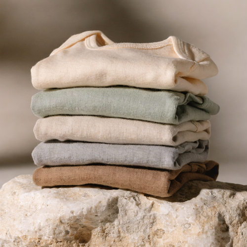 Five-pack neutral bodysuits