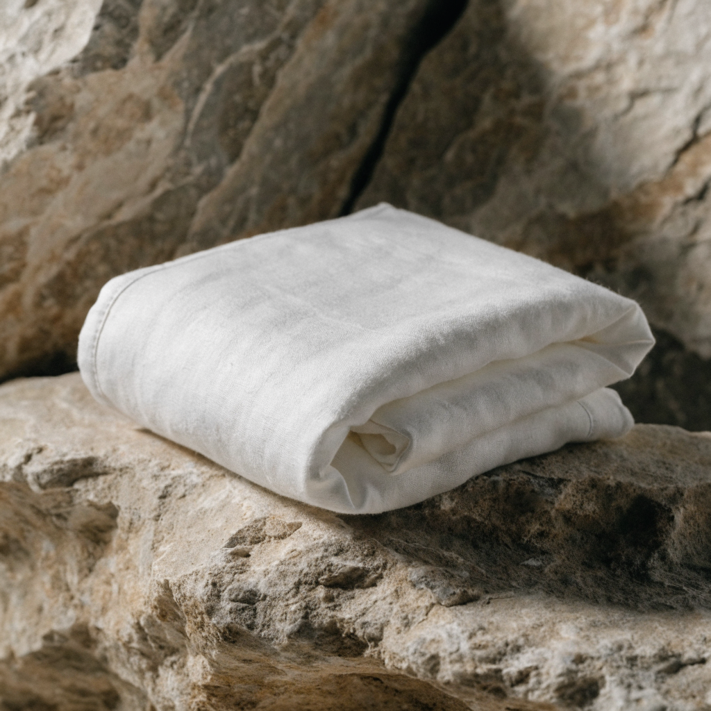 Cotton sleep bag liner white