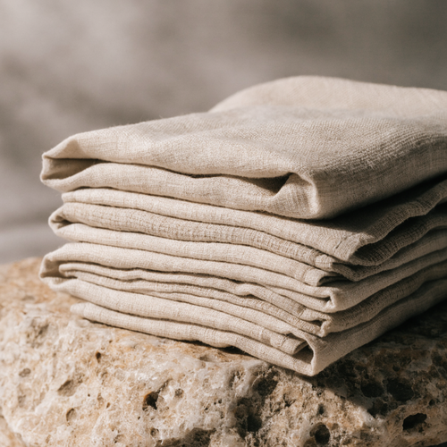Baby swaddle wrap set sand